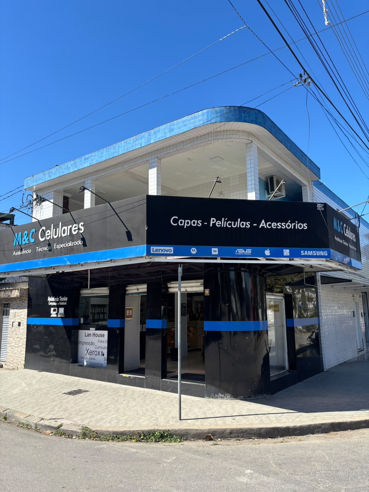 Fachada do endereço da MC Brindes no Guarujá